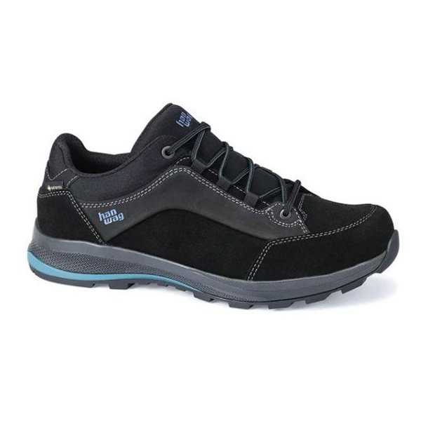 Hanwag Low Bunion GTX Sko Black/Dusk