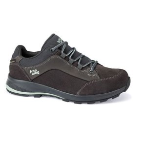Hanwag Low Bunion Lady GTX Sko Asphalt/Mint