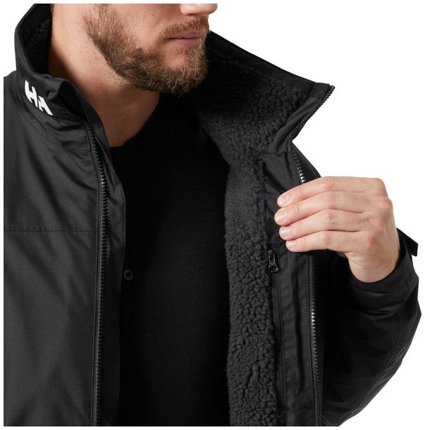 Helly Hansen Crew Hooded Pile Jct. Black