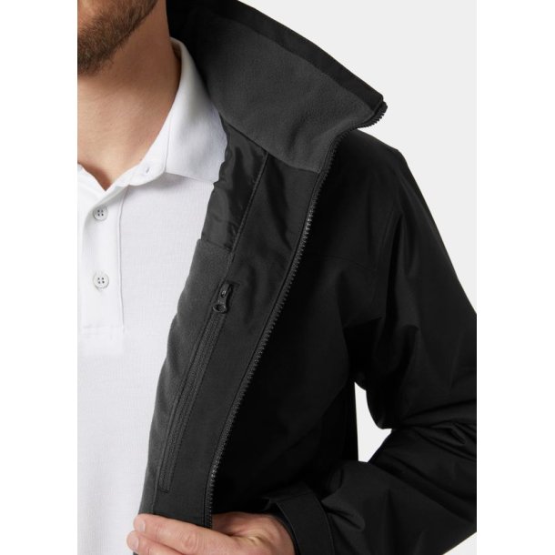 Helly Hansen Crew Midlayer Jacket 2 Black