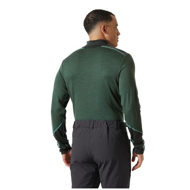 Helly Hansen Lifa Merino Midweig 1/2 Zip Jungle Green