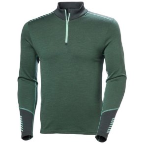 Helly Hansen Lifa Merino Midweig 1/2 Zip Jungle Green