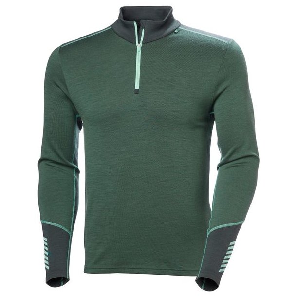 Helly Hansen Lifa Merino Midweig 1/2 Zip Jungle Green