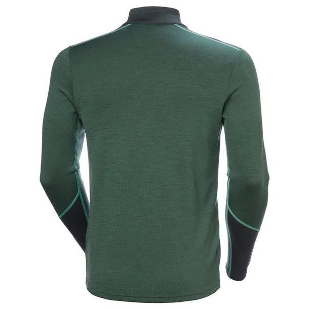 Helly Hansen Lifa Merino Midweig 1/2 Zip Jungle Green