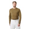 Helly Hansen Lifa Merino Midweight Crew Sepia