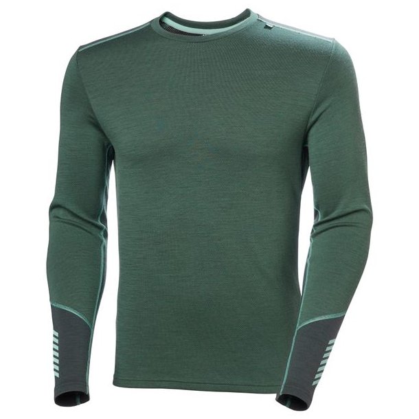Helly Hansen Lifa Merino Midweight Crew Jungle Green