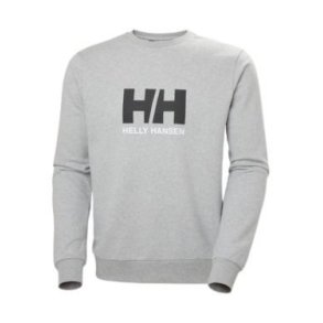 Helly Hansen Logo Crew Sweat Grey