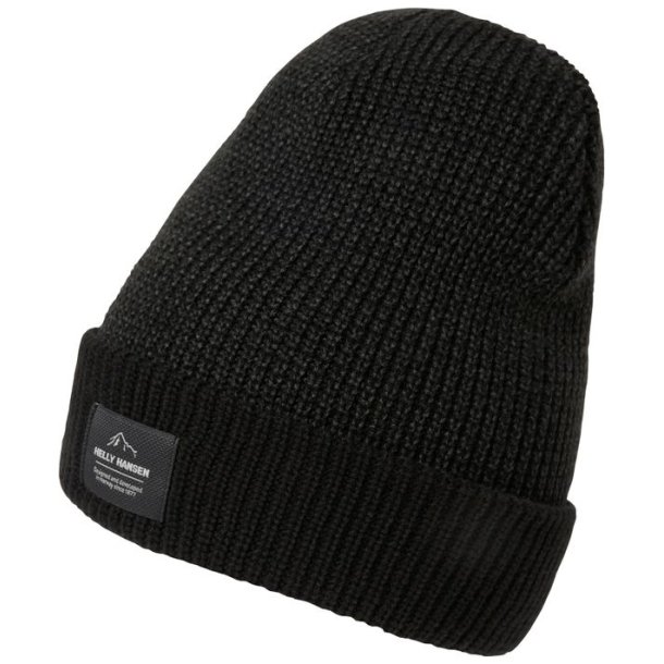 Helly Hansen Logo Cuff Beanie Black