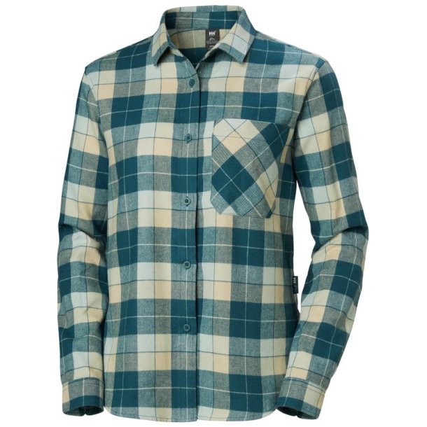 Helly Hansen Lokka Flannel LS W Dark Creek Box Stripe