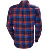 Helly Hansen Lokka Organic Flan Ls Shirt Poppy Red Box Stripe Plaid