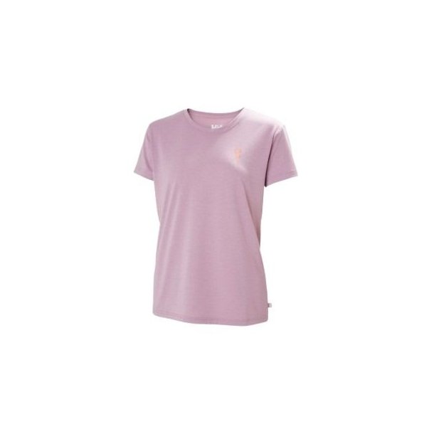 Helly Hansen Skog Graphic Tee W Purple Clay