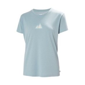 Helly Hansen Skog Graphic Tee W Windy Blue