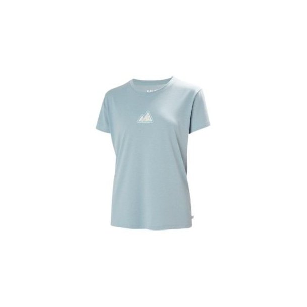 Helly Hansen Skog Graphic Tee W Windy Blue