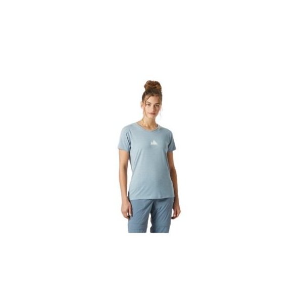Helly Hansen Skog Graphic Tee W Windy Blue