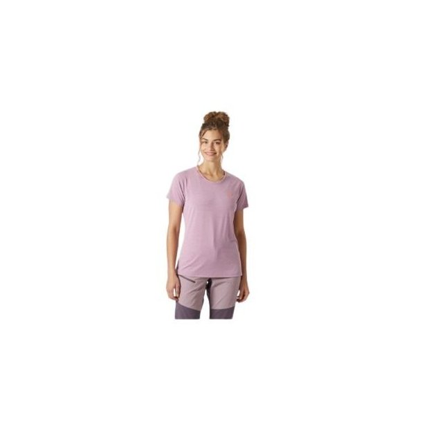 Helly Hansen Skog Graphic Tee W Purple Clay