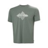 Helly Hansen Skog Graphic T-shirt Green Cactus
