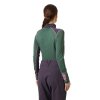 Helly Hansen W Lifa Merino Midw 1/2 Zip Jungle Green