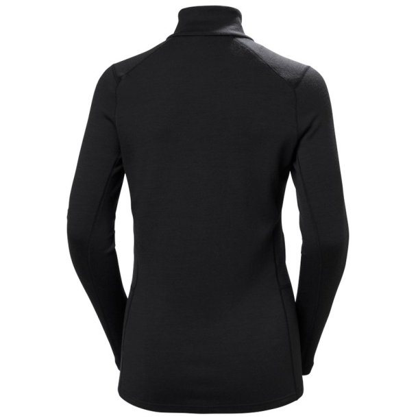 Helly Hansen W Lifa Merino Midw 1/2 Zip Black