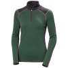 Helly Hansen W Lifa Merino Midw 1/2 Zip Jungle Green
