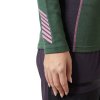 Helly Hansen W Lifa Merino Midw 1/2 Zip Jungle Green