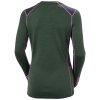 Helly Hansen W Lifa Merino Midweigh Crew Jungle Green