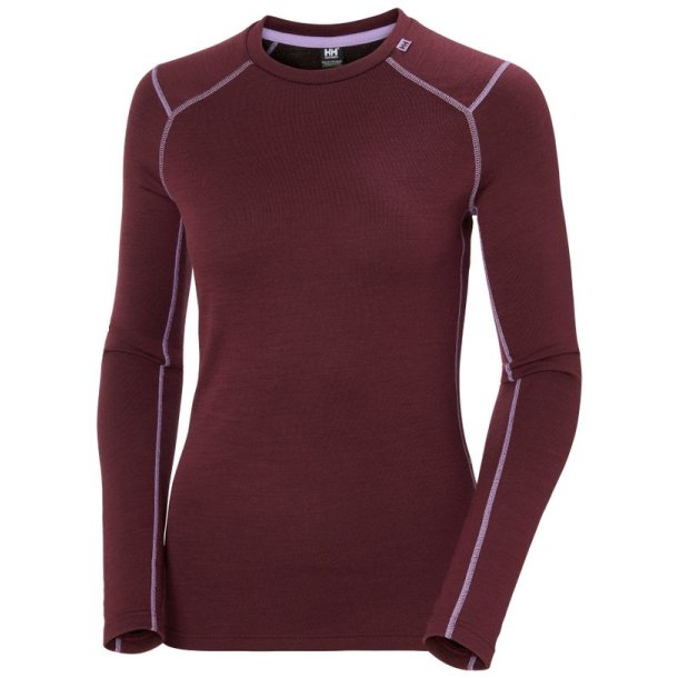 Helly Hansen W Lifa Merino Midweigh Crew Hickory