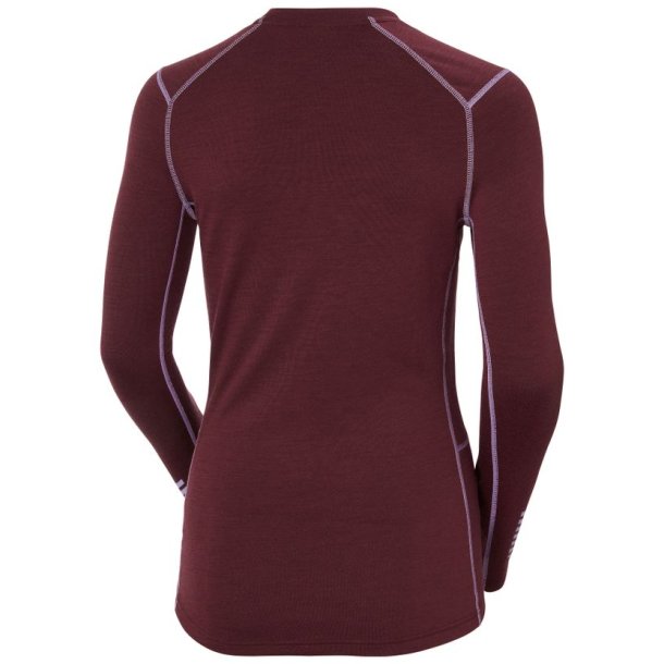 Helly Hansen W Lifa Merino Midweigh Crew Hickory