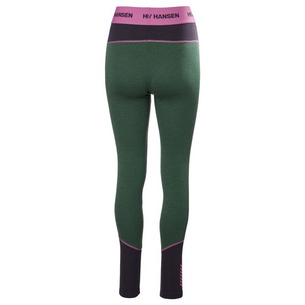 Helly Hansen W Lifa Merino Midweigh Pant Jungle Green
