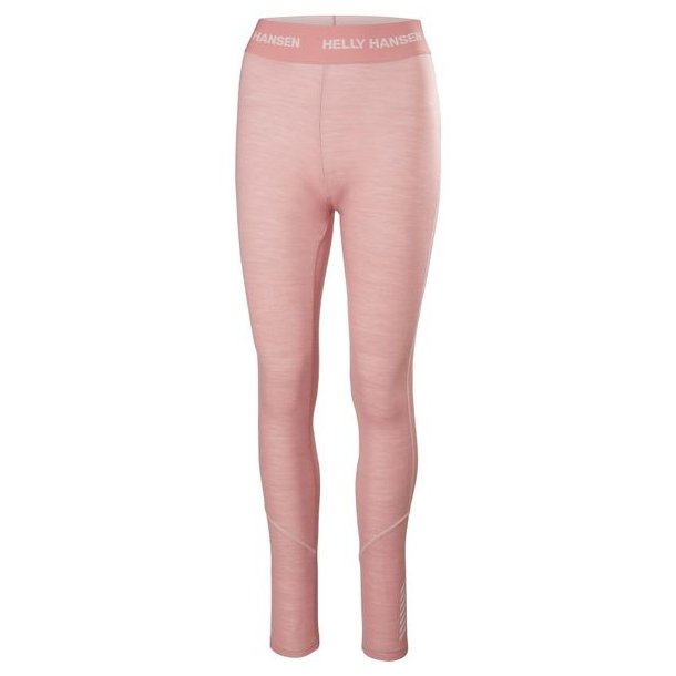 Helly Hansen W Lifa Merino Midweigh Pant Pink Salt