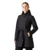 Helly Hansen Welsey Trench Coat W Black