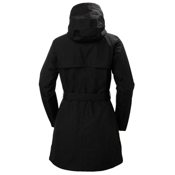 Helly Hansen Welsey Trench Coat W Black
