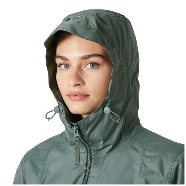 Helly Hansen Westport Raincoat W Grey Cactus