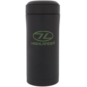 Highlander Sealed Thermal Mug 330 ml, Black