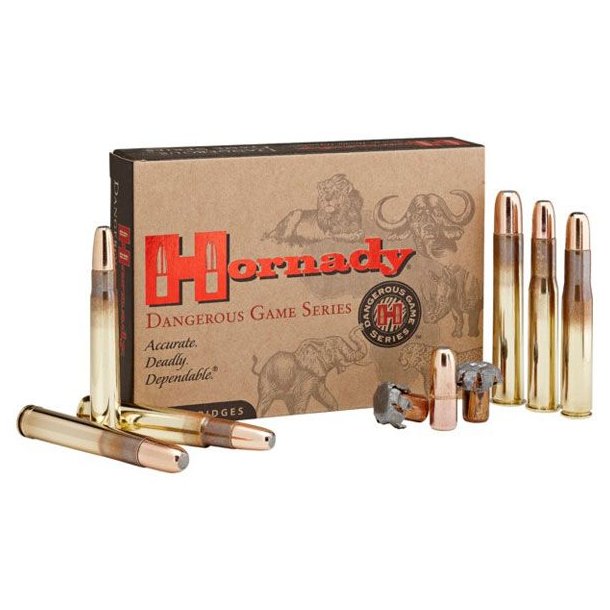 Hornady 458 LOTT 500gr DGX     (82614) Bonded 20 stk Riffelpatron