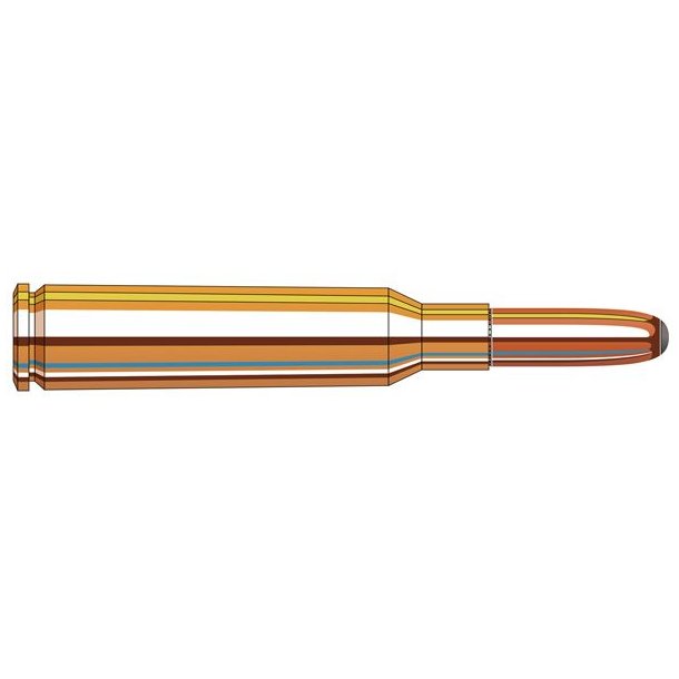 Hornady Custom Inter. 6,5X55 160gr RN InterLock 20 stk Riffelpatron (8149)