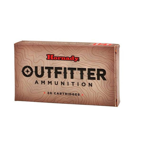 Hornady CX Outfitter 243Win 80g, 20 stk Blyfri Riffelpatron
