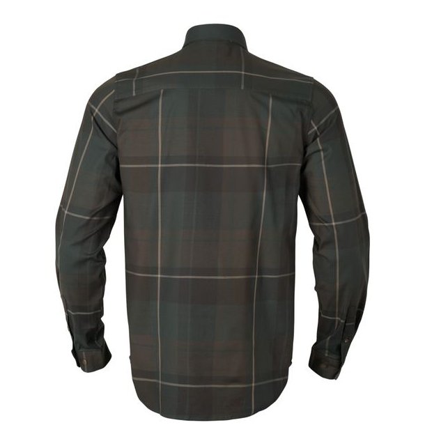 Hrkila Akse L/S Skjorte Shadow Brown Check