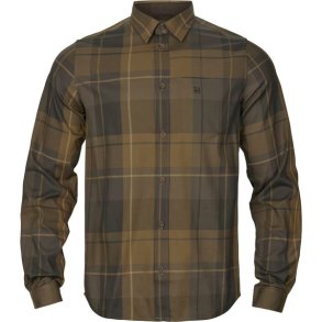 Hrkila Akse L/S Skjorte Willow Green Check