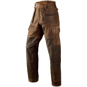 Hrkila Angus Skind Bukser Green/Brown