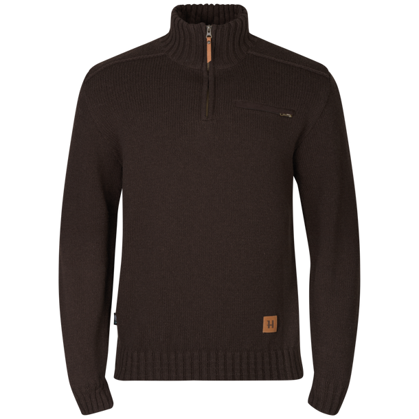 Hrkila Annaboda 2.0 HSP Knit Pullover Demitasse Brown
