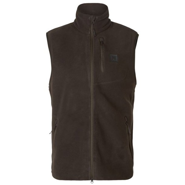 Hrkila Aspire Fleece Vest Shadow Brown