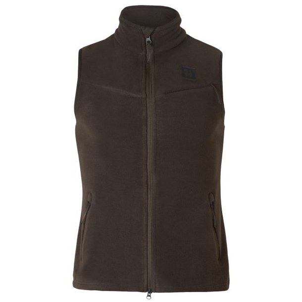 Hrkila Aspire Fleece Vest W Shadow Brown