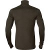 Hrkila Base All Season HalfZip Bluse Shadow Brown