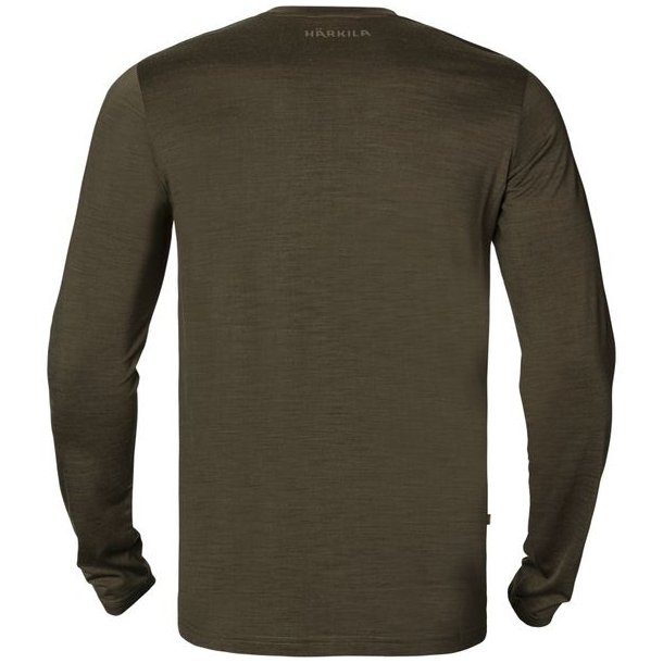 Hrkila Base All Season L/S T-Shirt Willow Green