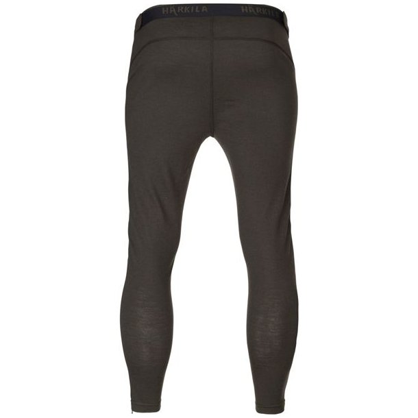 Hrkila Base All Season Zip Long Johns Shadow brown