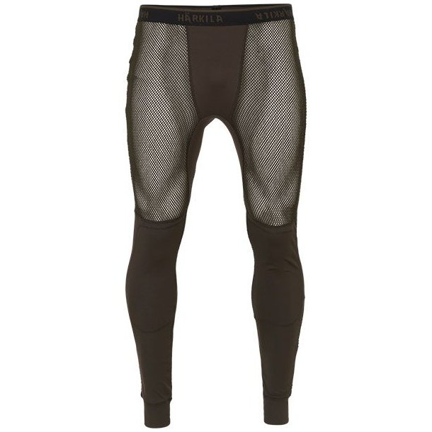 Hrkila Base Mesh Long Johns Shadow brown