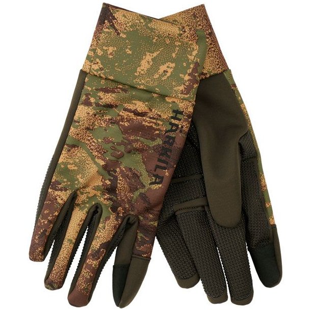 Hrkila Deer Stalker Camo Fleece Handske AXIS MSP Forest green