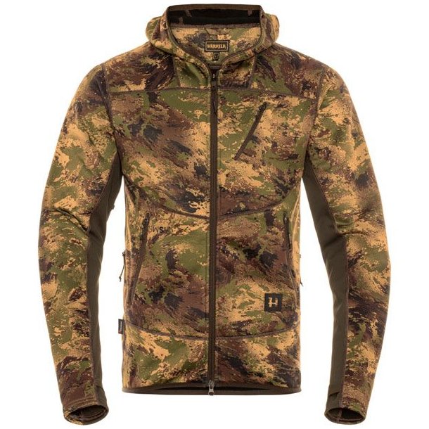 Hrkila Deer Stalker Camo Fleece Hoodie AXIS MSP Forest green