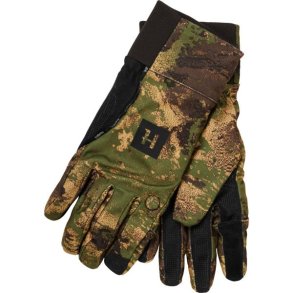 Hrkila Deer Stalker Camo HWS Gloves AXIS MSP Forest green