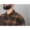 Hrkila Eirik Reversible Skjorte Jakke Willow Green/Burgundy